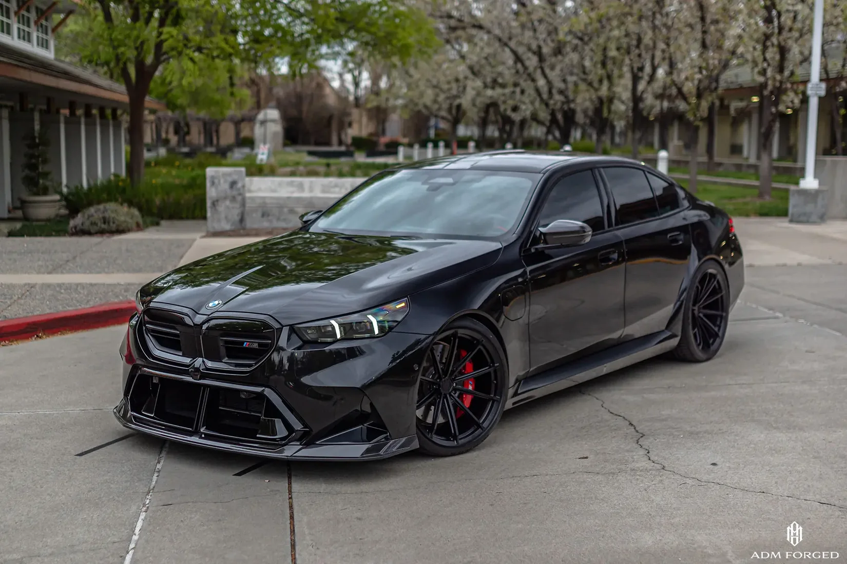 BMW M5 G90 with ADM Forged PF104 Matte Black