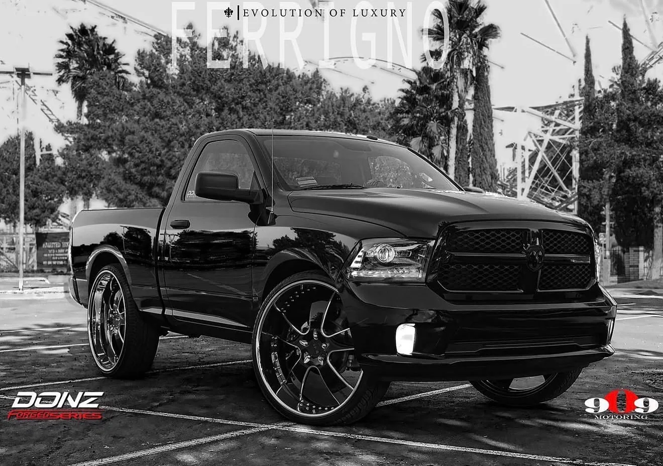 Dodge Ram with Street Truck Wheel Setup