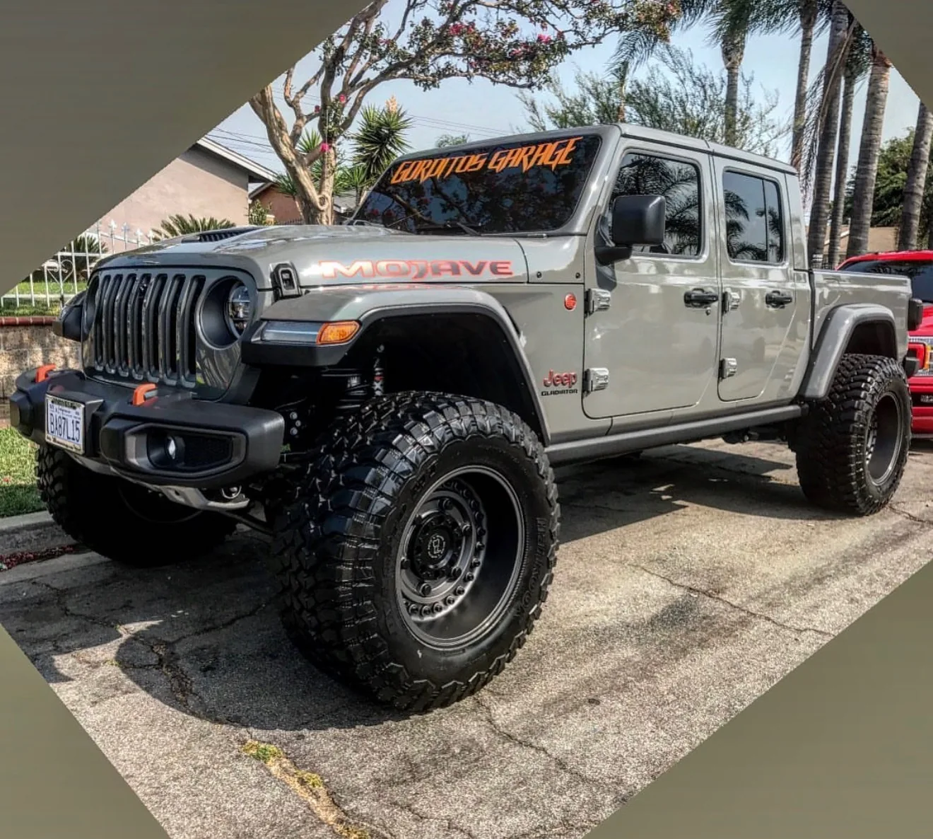 Jeep Gladiator Mojave with Off-Road Wheel & Tire Setup