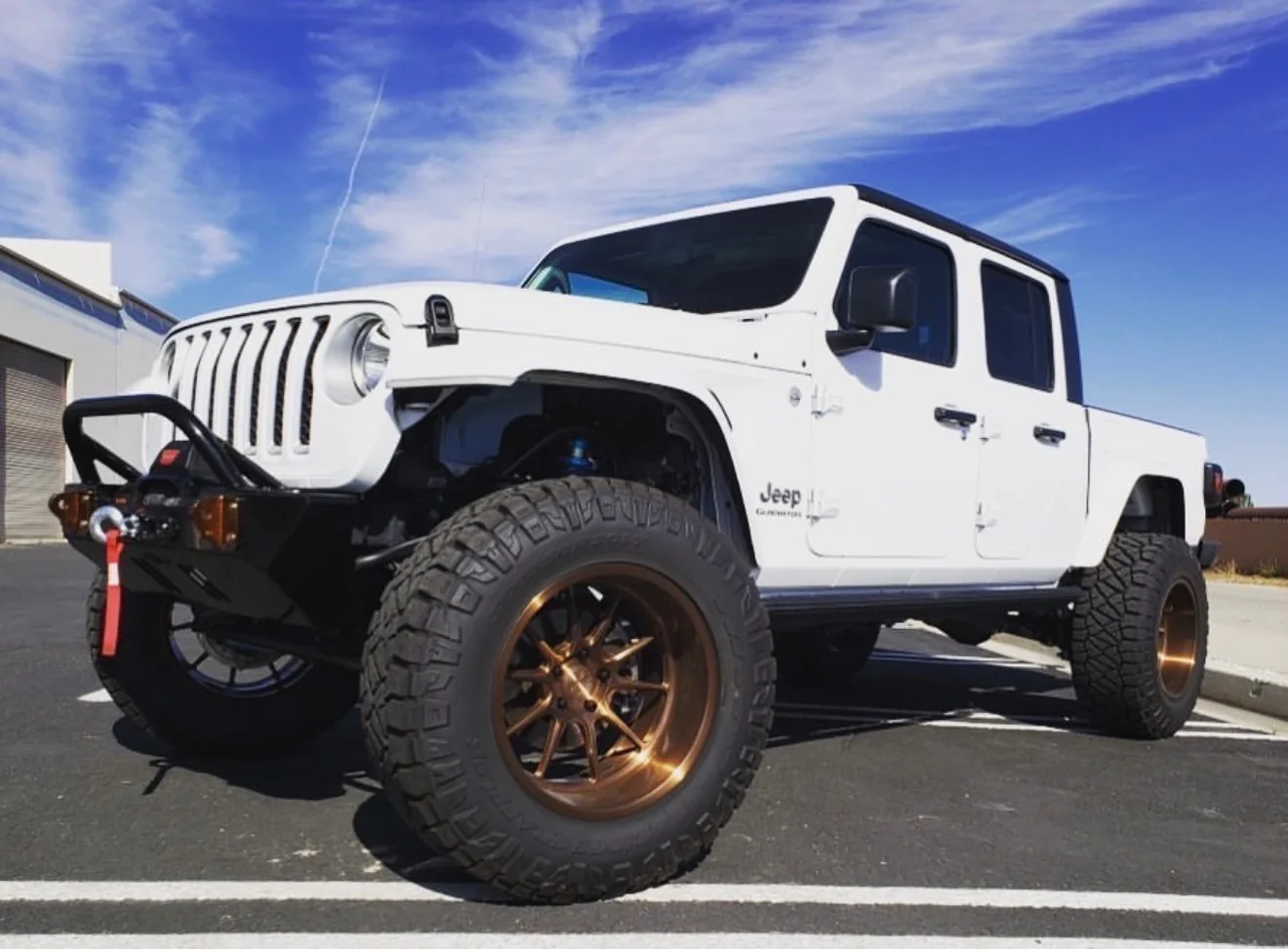 Jeep Gladiator with Lifted Off-Road Setup