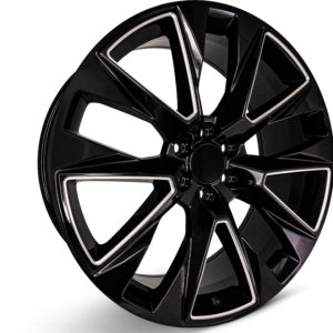 Gloss Black Milled