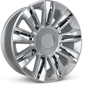 OEF D06 Escalade Diamond Replica in Hyper silver Chrome Insert