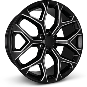 Gloss Black Milled