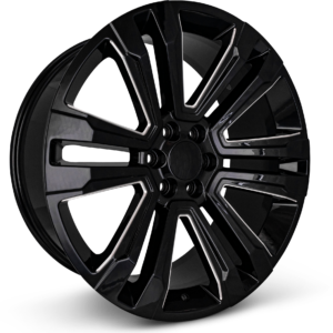 Gloss Black Milled