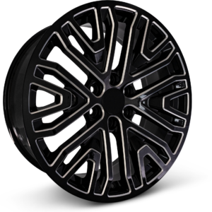 Gloss Black Milled