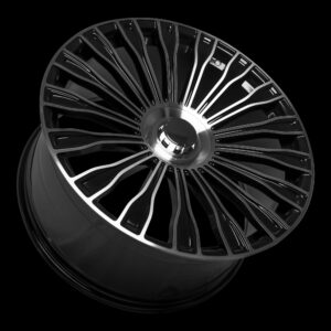 OEF Wheels MH66 Aftermarket Maybach Style – Gloss Black Machine Wheel