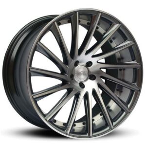 Road Force Wheels RF16 – Gunmetal DDT Machined Face Wheel