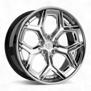 ADM Forged FW301 – Brushed Clear/High Polished Lip – Multi-Piece Wheel