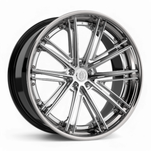 ADM Forged FW304 – Brushed Clear/High Polished Lip – Multi-Piece Wheel