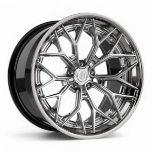ADM Forged PF301 – Brushed Clear w/High Polished Lip – Multi-Piece Wheel