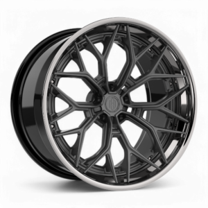 Matte Gunmetal w/High Polished Lip