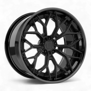 Satin Black w/Gloss Black Lip