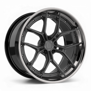 Matte Gunmetal w/High Polished Lip