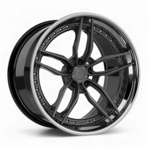 Matte Gunmetal w/High Polished Lip