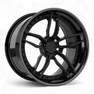 Satin Black w/Gloss Black Lip
