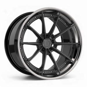 Matte Gunmetal w/High Polished Lip