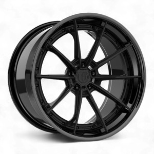 Satin Black w/Gloss Black Lip