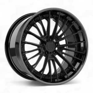 Satin Black w/Gloss Black Lip