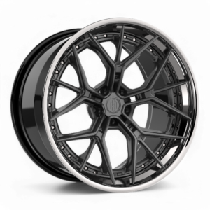 Matte Gunmetal w/High Polished Lip