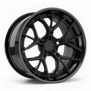 Satin Black w/Gloss Black Lip