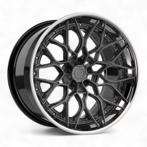Matte Gunmetal w/High Polished Lip