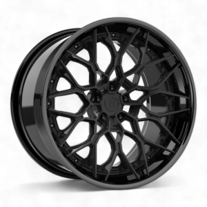 Satin Black w/Gloss Black Lip