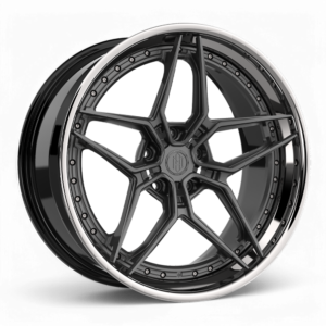 Matte Gunmetal w/High Polished Lip