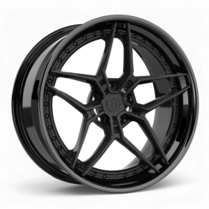 Satin Black w/Gloss Black Lip
