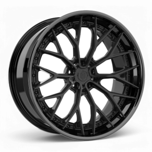 Satin Black w/Gloss Black Lip