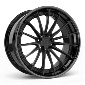 Satin Black w/Gloss Black Lip