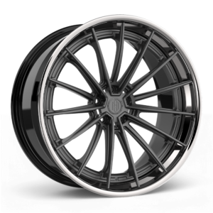 Matte Gunmetal w/High Polished Lip