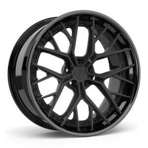 Satin Black w/Gloss Black Lip