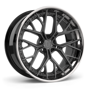 Matte Gunmetal w/High Polished Lip
