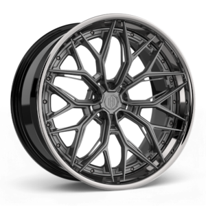 Matte Gunmetal w/High Polished Lip
