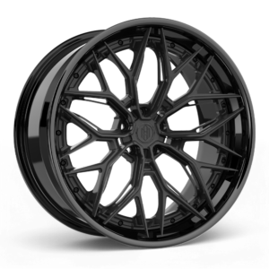 Satin Black w/Gloss Black Lip