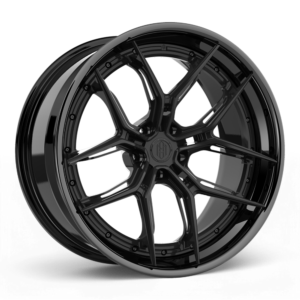 Satin Black w/Gloss Black Lip