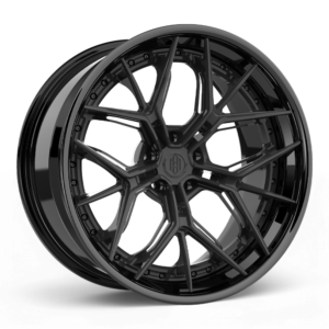 Satin Black w/Gloss Black Lip