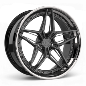 Matte Gunmetal w/High Polished Lip