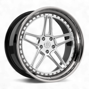 ADM Forged RT302 – Brushed Clear/High Polished Lip – Multi-Piece Wheel