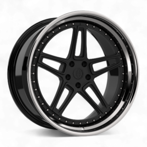 Matte Black/High Polished Lip