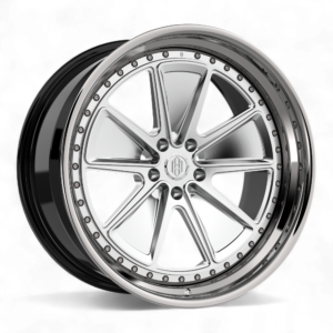 ADM Forged RT303 – Brushed Clear/High Polished Lip – Multi-Piece Wheel