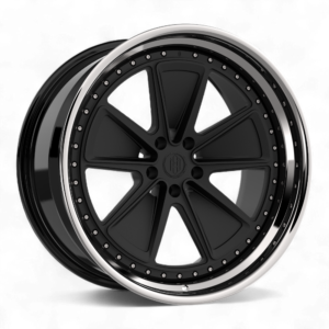 Matte Black/High Polished Lip