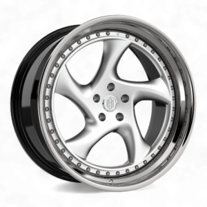 ADM Forged RT307 – Brushed Clear/High Polished Lip – Multi-Piece Wheel