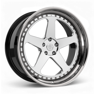 ADM Forged RT309 – Brushed Clear/High Polished Lip – Multi-Piece Wheel