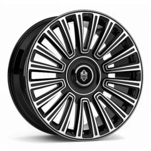 Gloss Black/Brushed Face